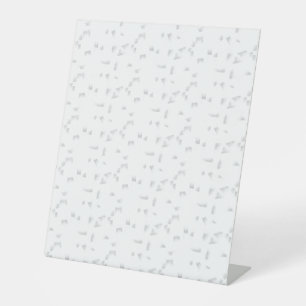 horizontal Design Sixteen Pedestal Sign