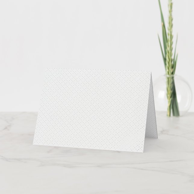 horizontal Design Thirty Five Foil Holiday Card (Front)