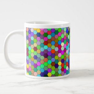 Horizontal Hexagons 20oz Mug