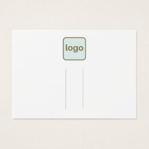 Horizontal Logo White Hair Clip Display