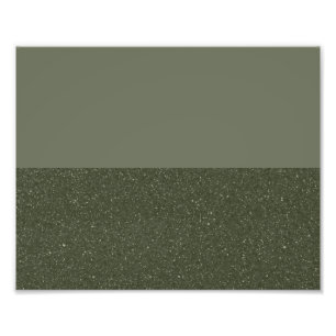 Horizontal Moss Green Poster – Customisable