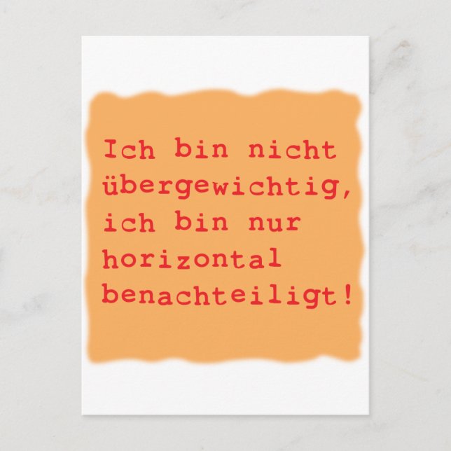 horizontal postcard (Front)