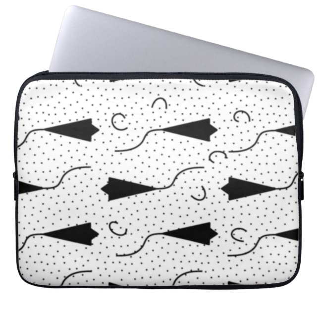 Horizontal, Quill Grey Electronics Bag (Front)