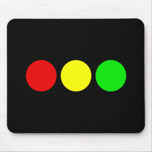 Horizontal Stoplight Mouse Mat