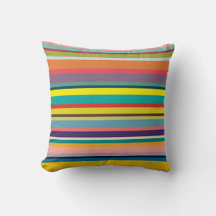 Horizontal Stripes  Cushion