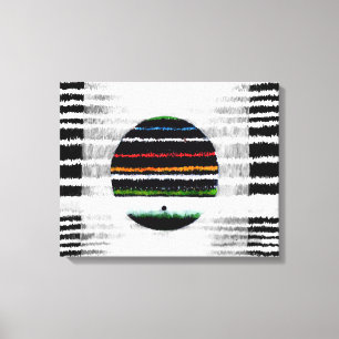 Horizontalis VIII Canvas Print