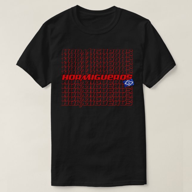 Hormigueros Cascade text T-Shirt (Design Front)