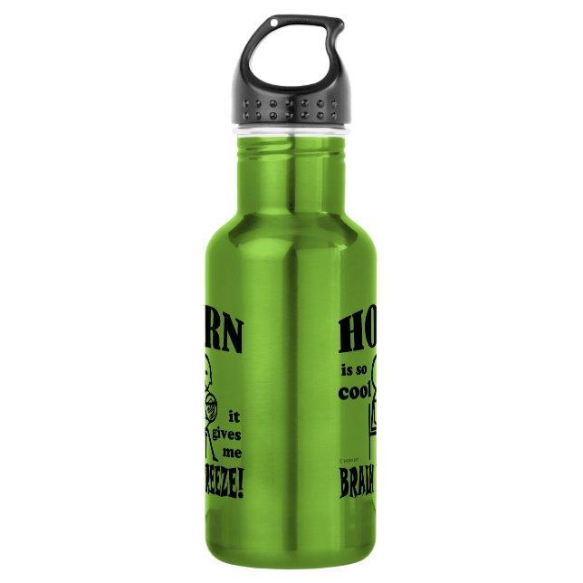 Horn, Brain Freeze 532 Ml Water Bottle (Front)