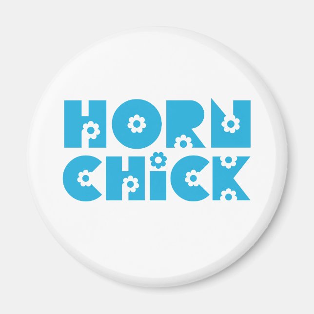 Horn Chick Magnet (Front)
