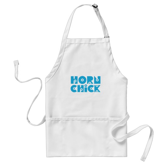 Horn Chick Standard Apron (Front)