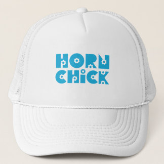 Horn Chick Trucker Hat
