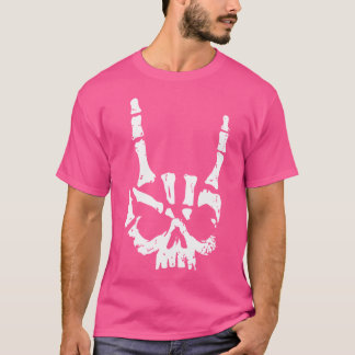 Horn Hand Heavy Metal Hard Rock Music T-Shirt