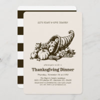Horn of Plenty | Thanksgiving Dinner