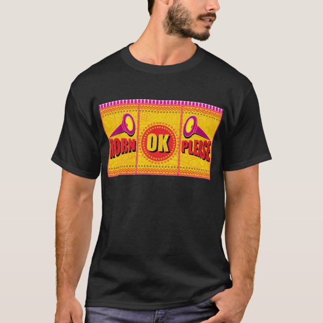 horn-ok-please T-Shirt (Front)
