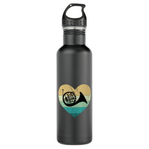 Horn Player Loves Horn French Horn 710 Ml Water Bottle