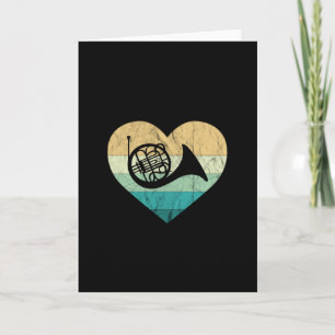 Horn Player Loves Horn French Horn Card