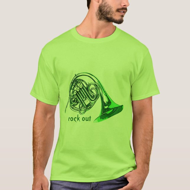 Horn Rock Out Tee (Front)