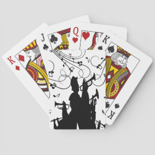 Horn Section Trumpet Jazz Music Playing Cards