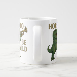 Horn To Be Wild Large Coffee Mug