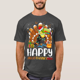 Hornbill Bird Lover Halloween Christmas Happy Hall T-Shirt
