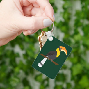 Hornbill Key Ring