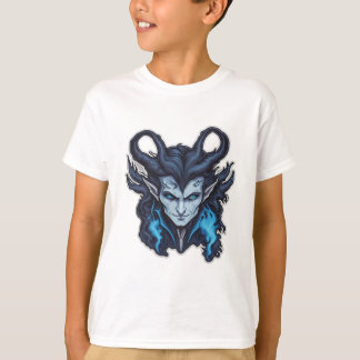Horned blue vampire T-Shirt