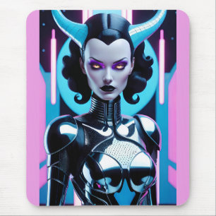 Horned Dilemma of Her Desires Mouse Mat