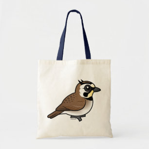 Horned Lark Tote Bag