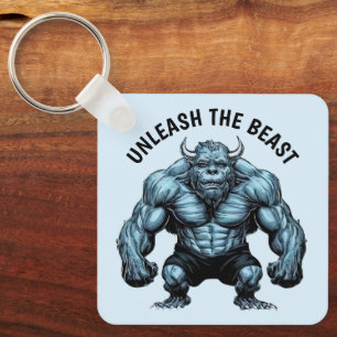 Horned Monster Key Ring