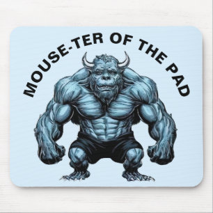 Horned Monster Mouse Mat
