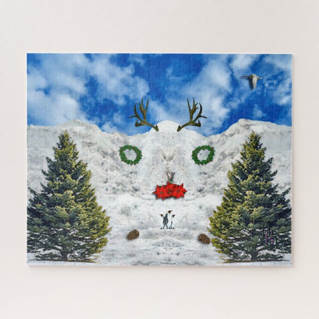 Horned One's Alter Jigsaw Puzzle (Horizontal)