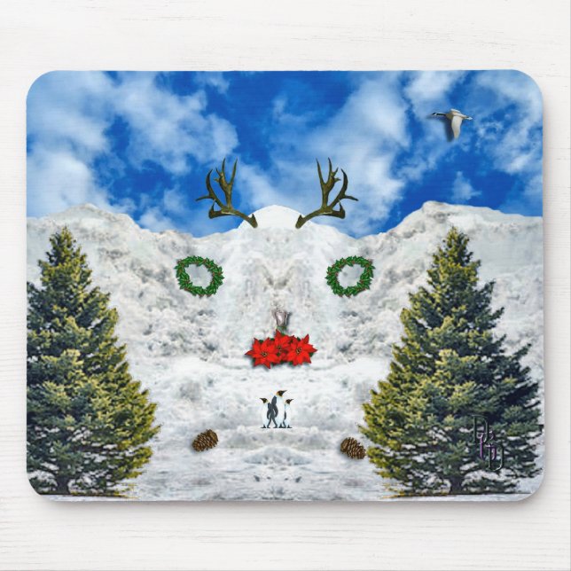 Horned One's Alter Mouse Mat (Front)