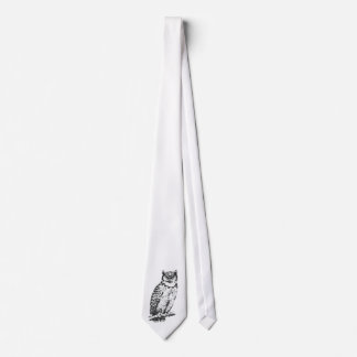 HornedOwl Tie