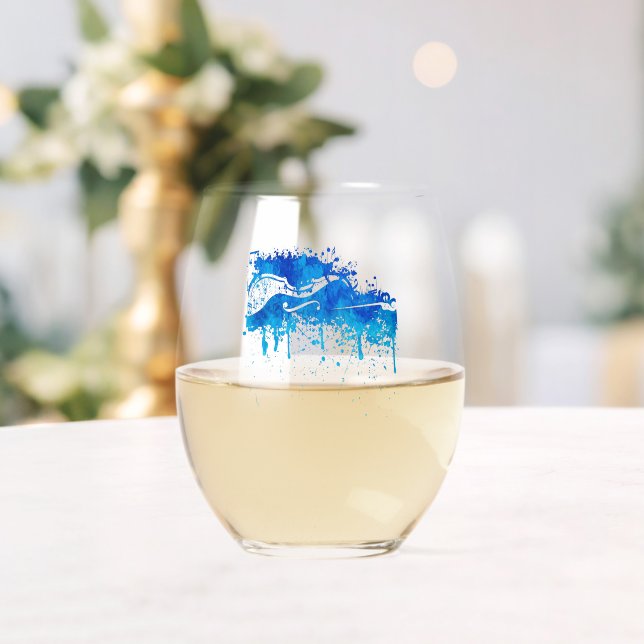 hornesapkoi stemless wine glass (Insitu (Wedding))