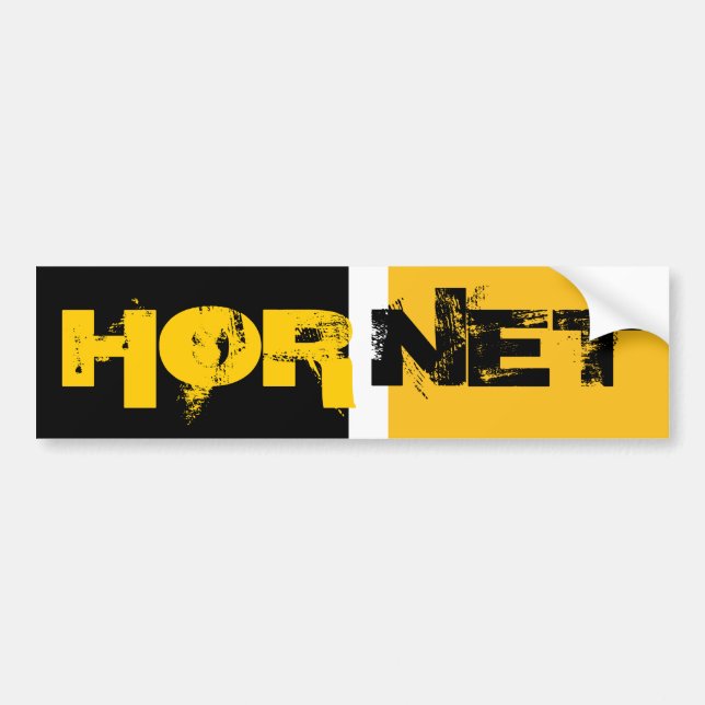 HORNET Bumper Sticker (Front)
