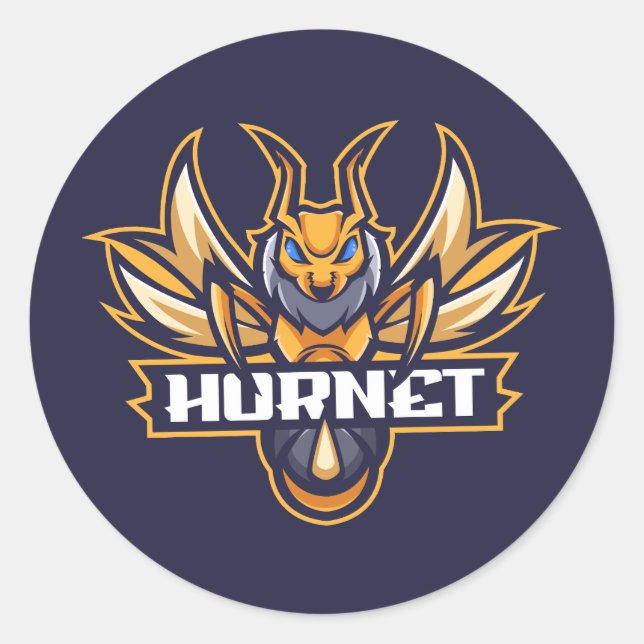 Hornets Mascot Stickers (Front)