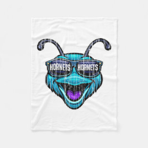 Hornets Vintage Gift for Men Women Boys Girls Kids Fleece Blanket