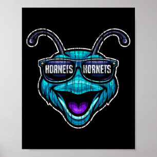 Hornets Vintage Gift for Men Women Boys Girls Kids Poster