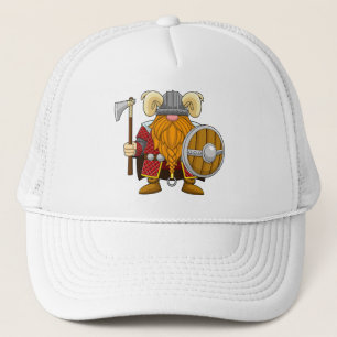 Horns of Humour: The Viking Saga Trucker Hat