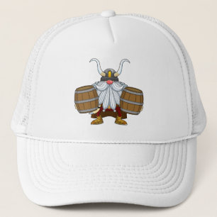 Horns of Humour: The Viking Saga Trucker Hat