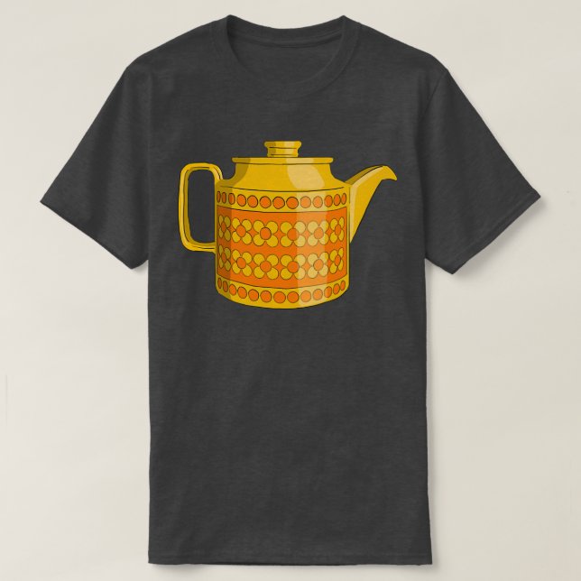 Hornsea Saffron Teapot T-Shirt (Design Front)