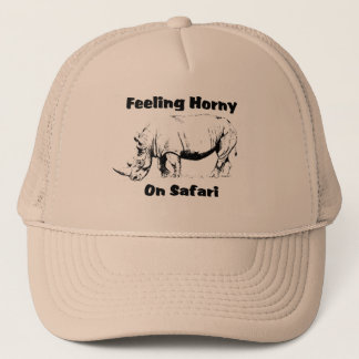 Horny Rhino Safari Cap
