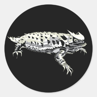 Horny Toad Classic Round Sticker