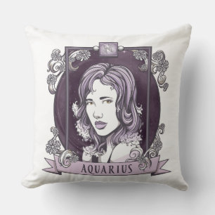 Horoscope - AQUARIUS Cushion
