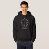 Horoscope Ascendant Zodiac Sign Virgo Hoodie (Front Full)