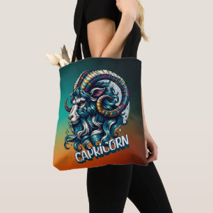 Horoscope Astrological Sign Capricorn Tote Bag