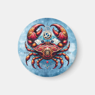 Horoscope Astrological Sign for Cancer the Crab  Magnet