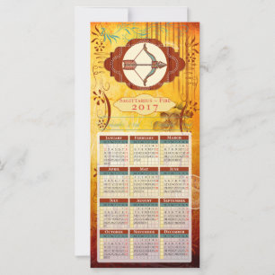 Horoscope Calendar Card 2017 ~ Sagittarius
