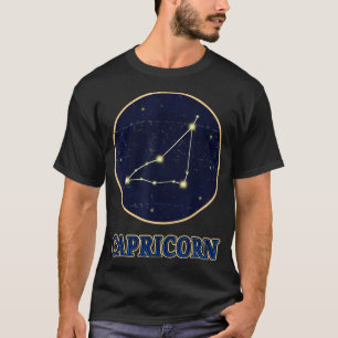 Horoscope Capricornus Zodiac Constellation Caprico T-Shirt