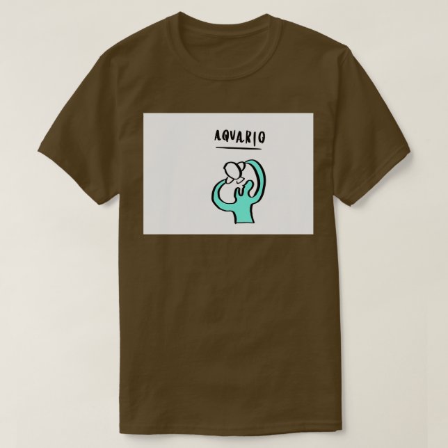 HOROSCOPE III Aquarius T-Shirt (Design Front)